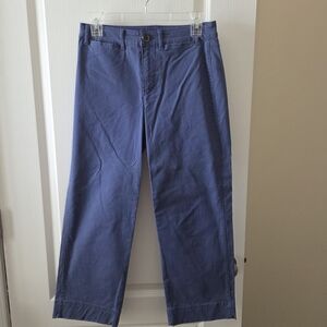 Old Navy cropped blue pants
